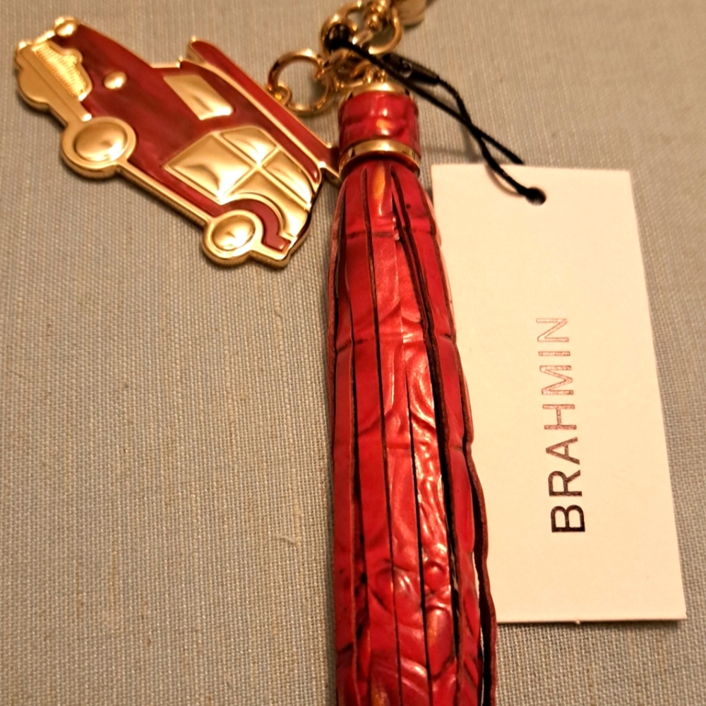 Red Brahmin Tassel